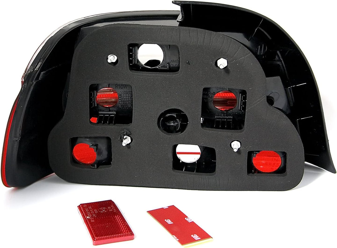 AD Tuning 960072 Rückleuchten Set (2-teilig), Klarglas Rot Weiss, Facelift Optik