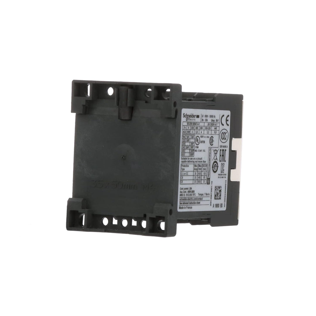 Schneider Electric LP1K1201BD Leistungsschütz, 3p, 5,5kW/400V/AC3, 12A, 24V DC, 24 V