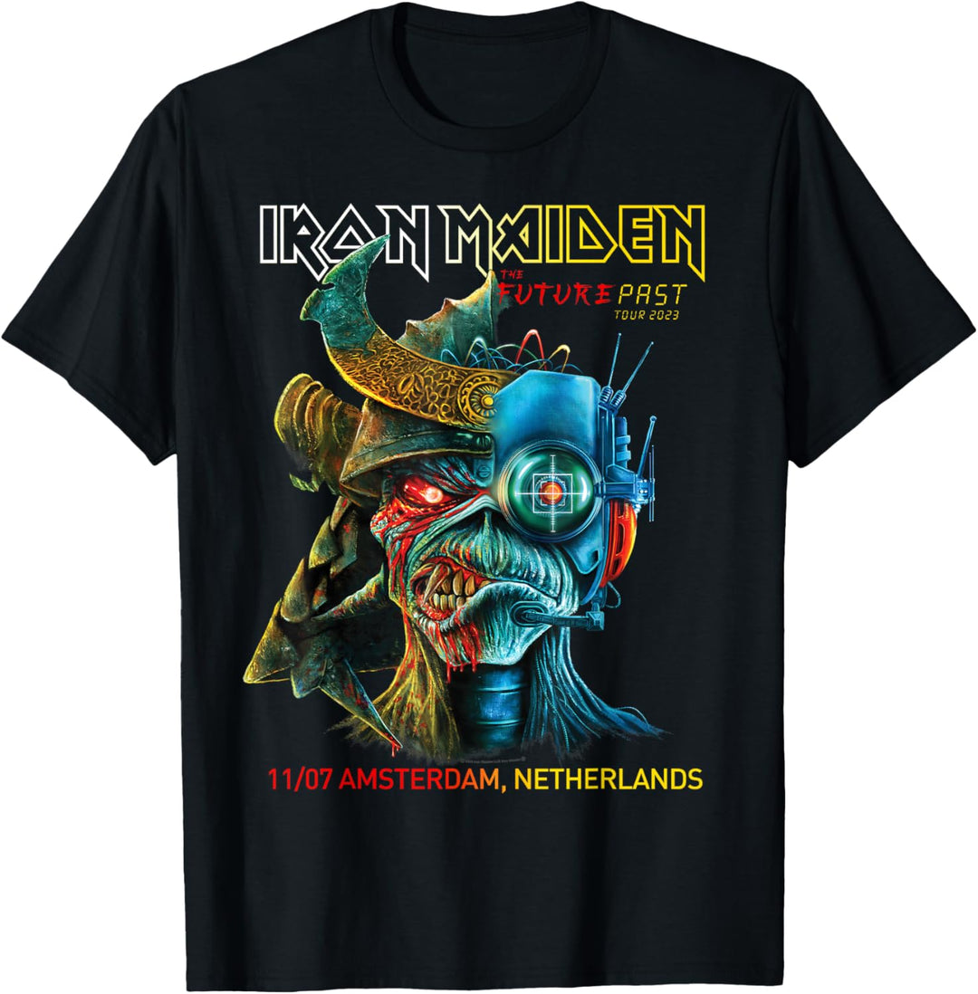 Iron Maiden - Future Past Tour Amsterdam T-Shirt