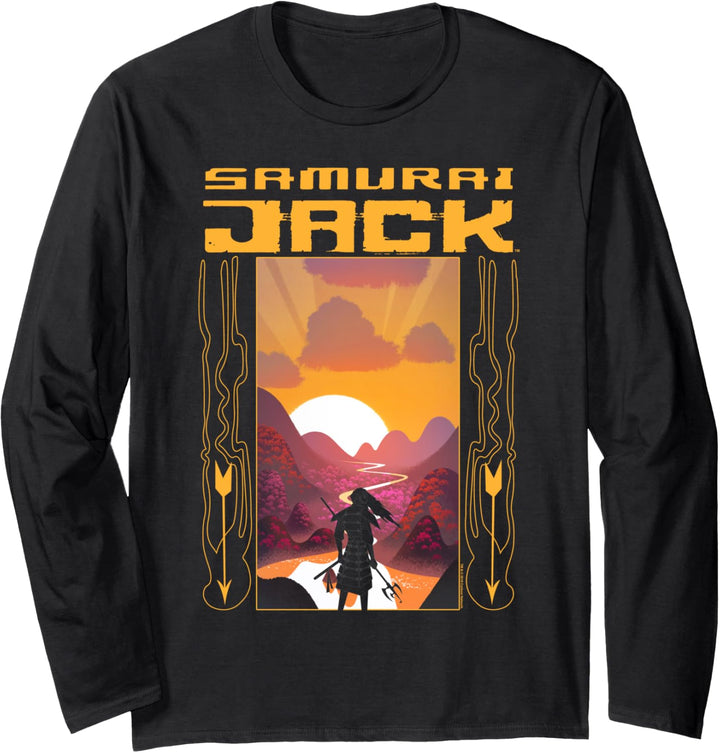 Samurai Jack Sunrise Langarmshirt