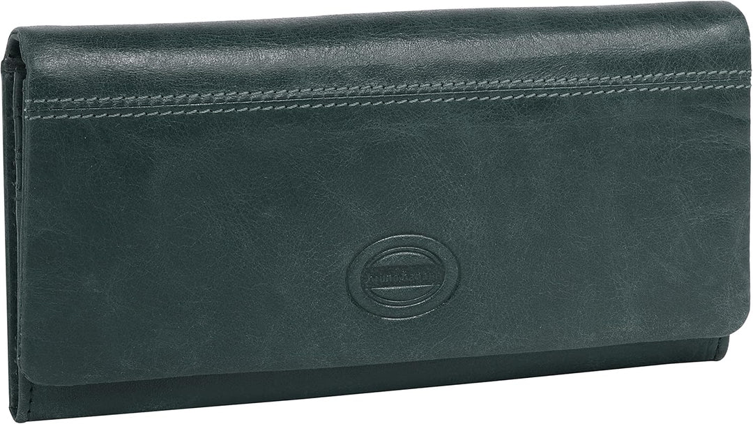 bruno banani Geldbörse Echt Leder Damen | Rindleder Geldbeutel, Brieftasche mit 19 Kartenfächern, He