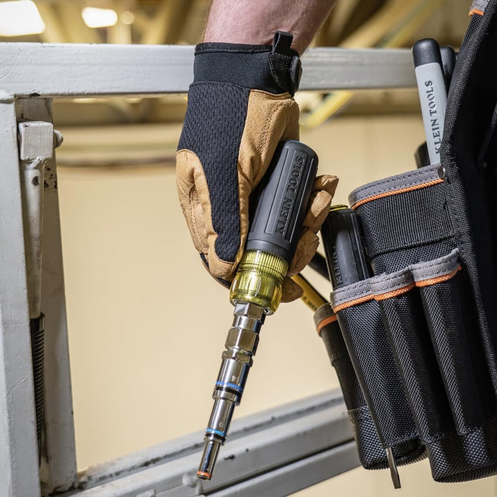 Klein Tools 32809MAGM | 11-in-1 Pass-Through Magnetic Multi-Nut Driver metrisch | Grössen 5, 7, 8, 9