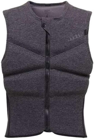 Mystic 2023 Block Kite Surfing Front-Zip Impact Vest - Grey, S