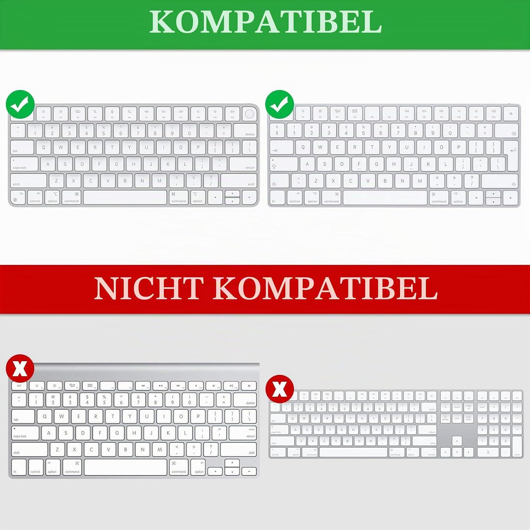 Geekria Hard Case Kompatibel mit Appl Magic Keyboard + Magic Mouse Wireless Tastatur und Maus Combo