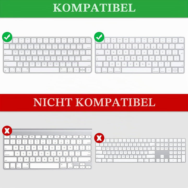 Geekria Hard Case Kompatibel mit Appl Magic Keyboard + Magic Mouse Wireless Tastatur und Maus Combo