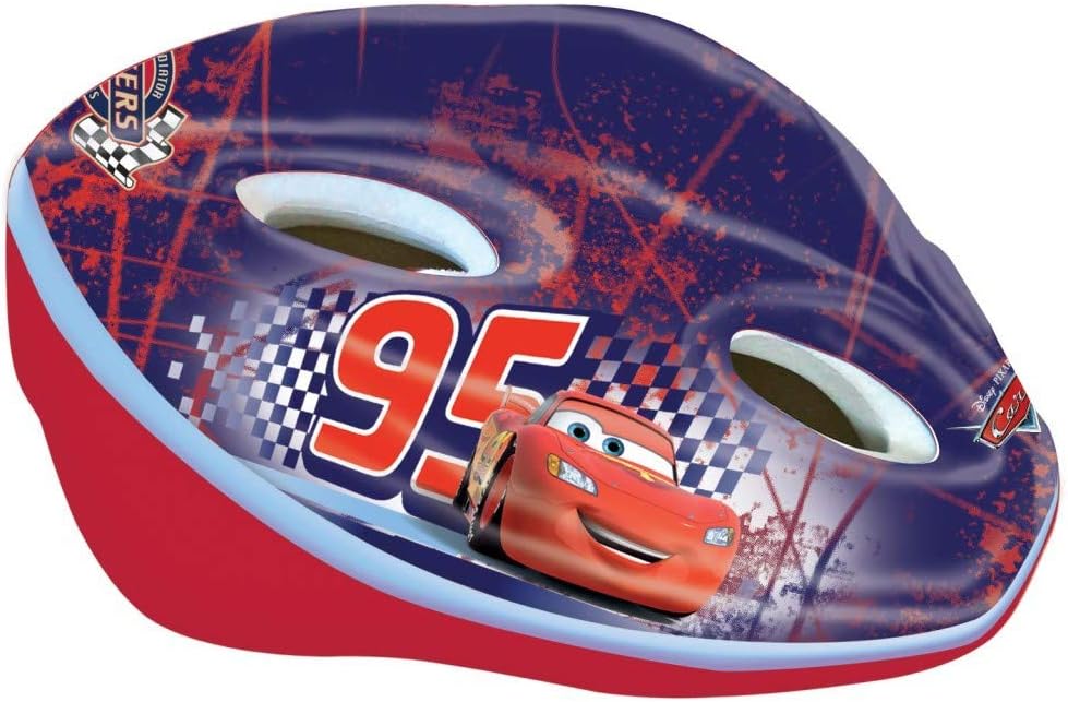 Disney Jungen Car Fahrradhelm, Mehrfarbig, M, 35511