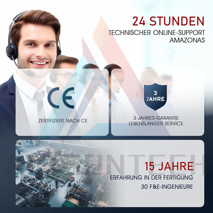 2 X Garagentoröffner Fernbedienung für Ecostar RSC2, RSE2, RSZ1 - Handsender 433.92MHZ 3-Jahres-Gara