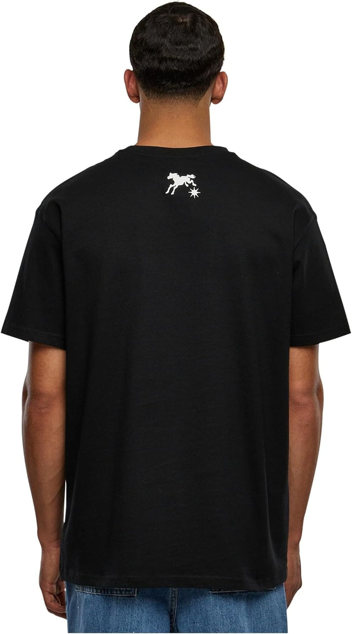 Mister Tee Herren Speed Heavy Oversize Tee XS Schwarz, XS Schwarz