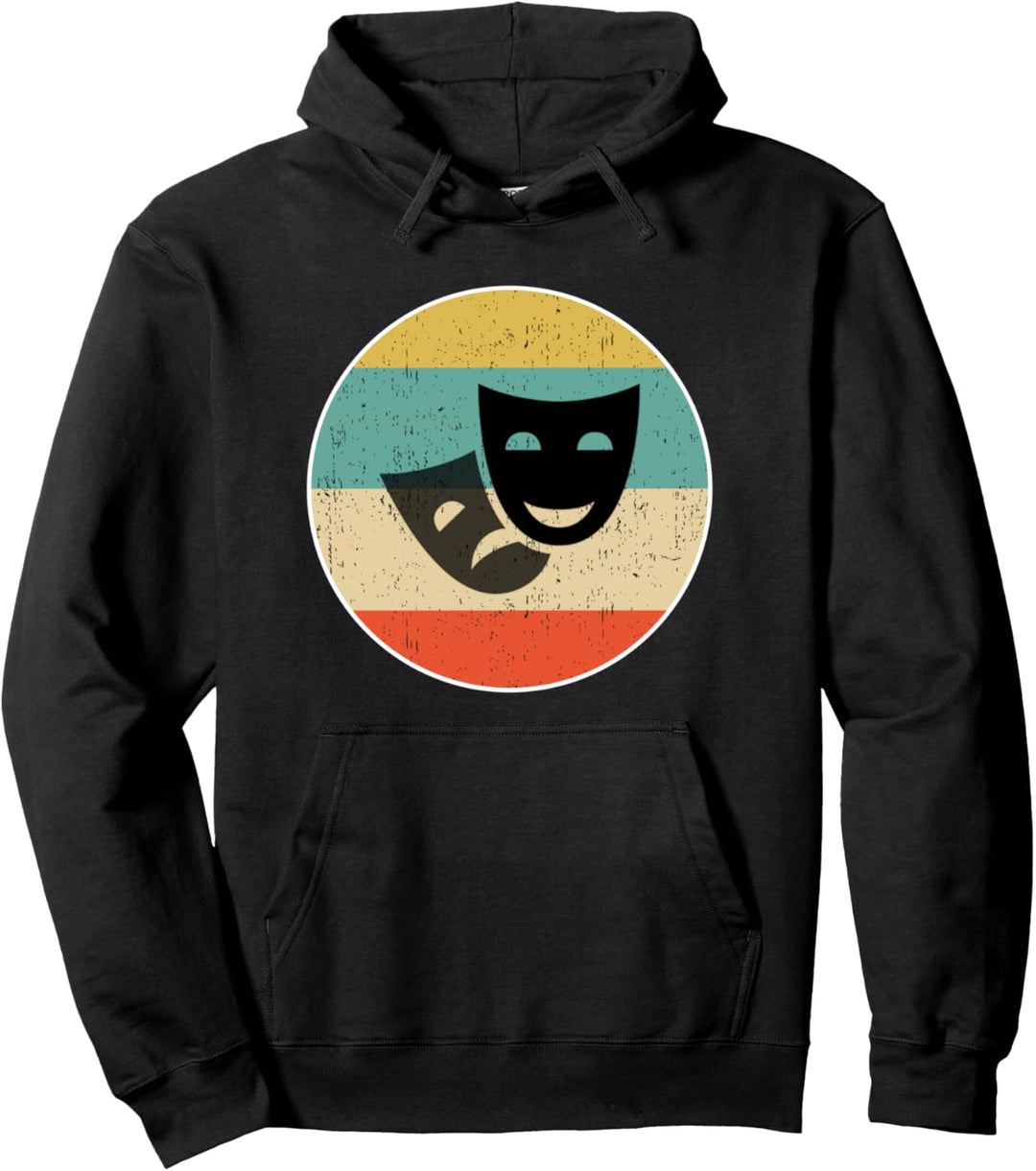 Theater Drama Retro Geschenk Pullover Hoodie