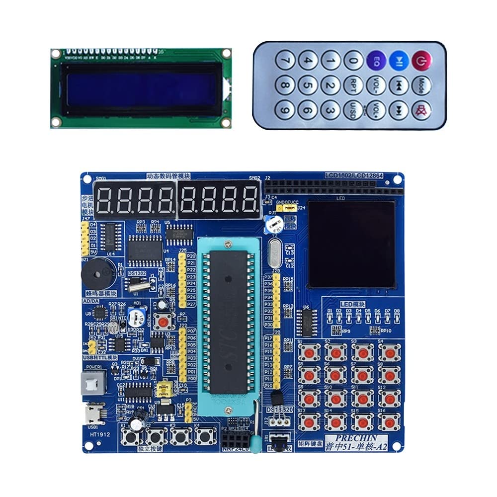 51 Microcontroller Development Board, STC89C52 Entwicklungsplatine, Mindestsystemplatine Lernsystemp