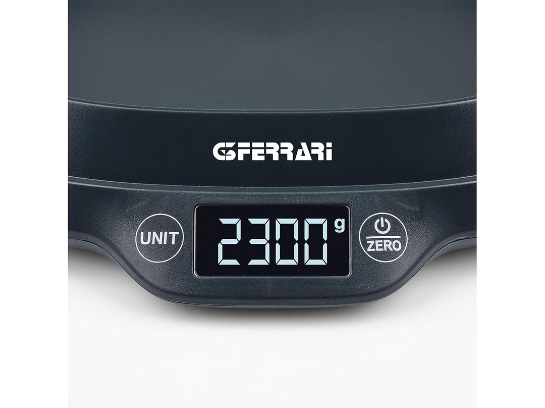 G3 Ferrari G20093 Küchenwaage, Kunststoff, Schwarz