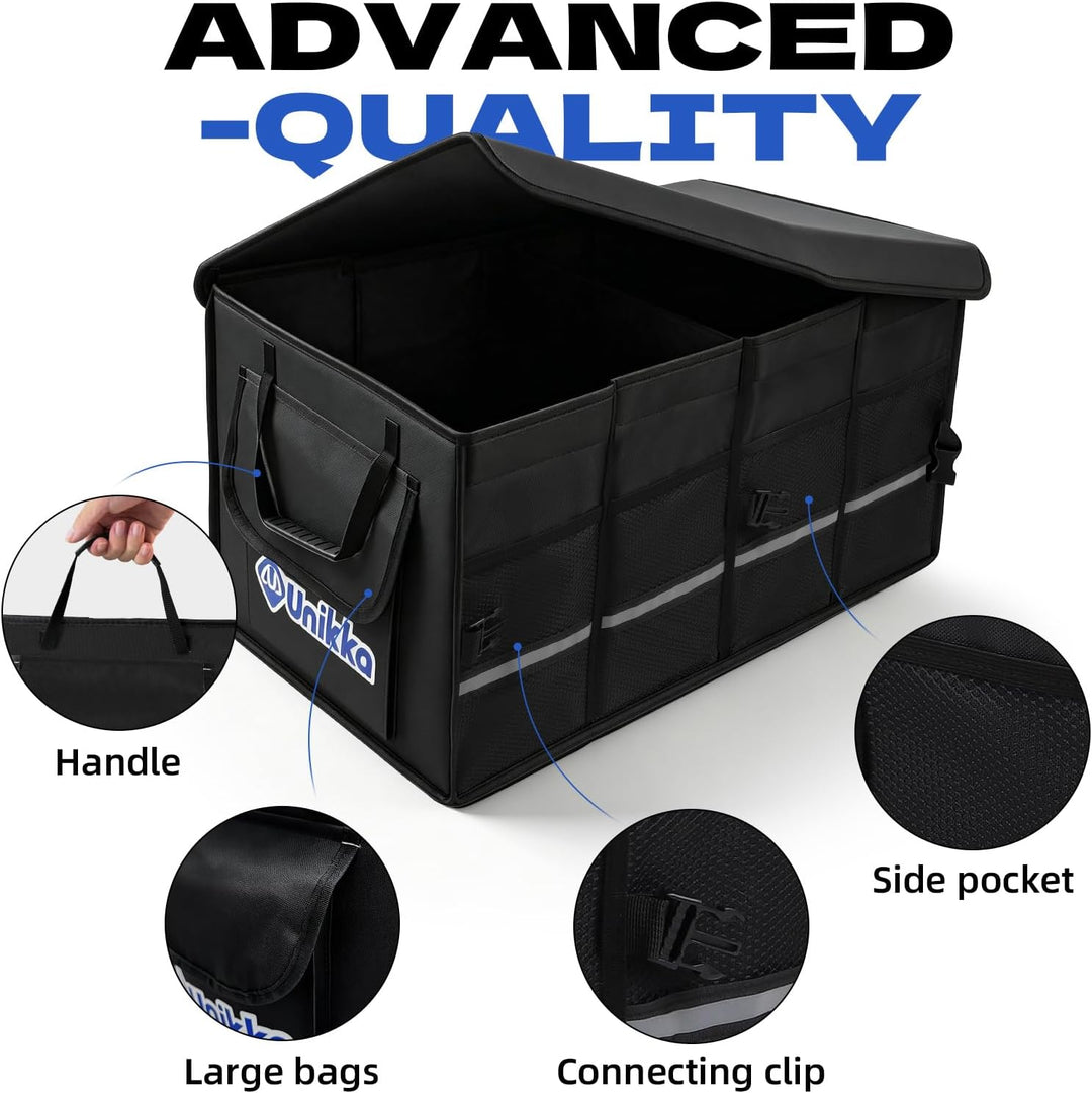 Trunk Storage Bag 60 * 35 * 30cm Suitable for all vehicle models, easy to use, and well-designed cam