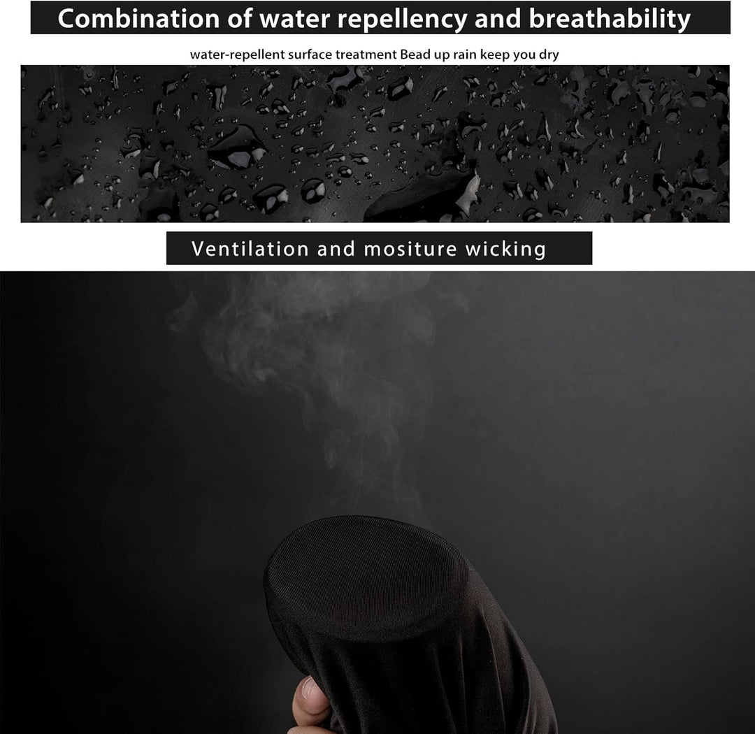 ROCKBROS Winter Fahrradhose Lange Radhose Herren Winddicht Thermo zum Radfahren Laufen Wandern XXL S