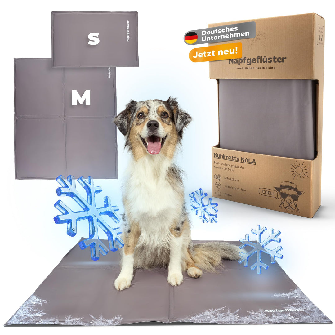NALA Kühlmatte für Hunde Selbst Kühlende Hundematte Sommer Kühlkissen hundematte für Zuhause Unterwe