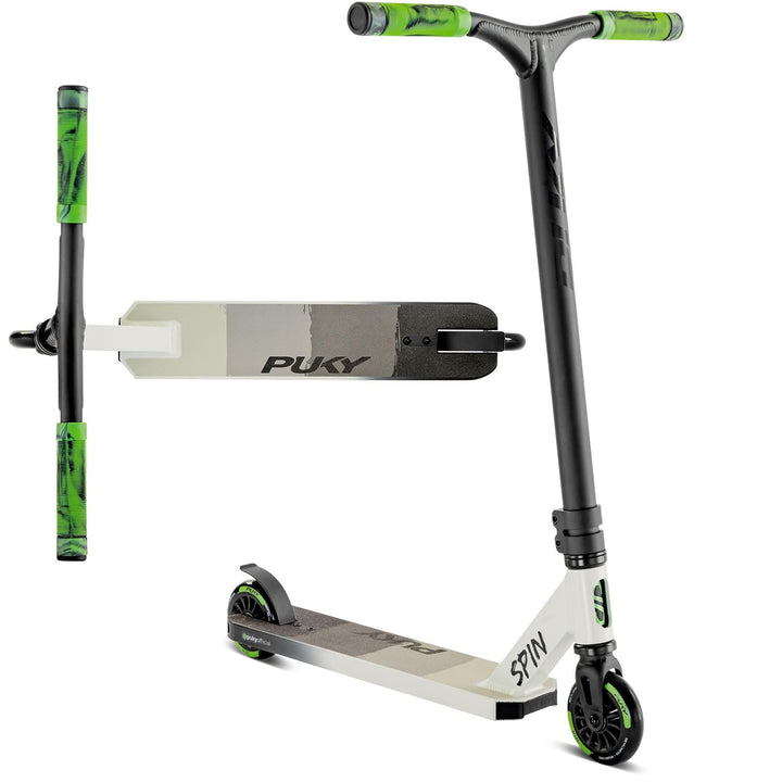 PUKY SPIN | Hochwertiger Roller für Kinder 5+ | One Piece Bar Aluminium-Lenker | 100mm PU Rollen | L