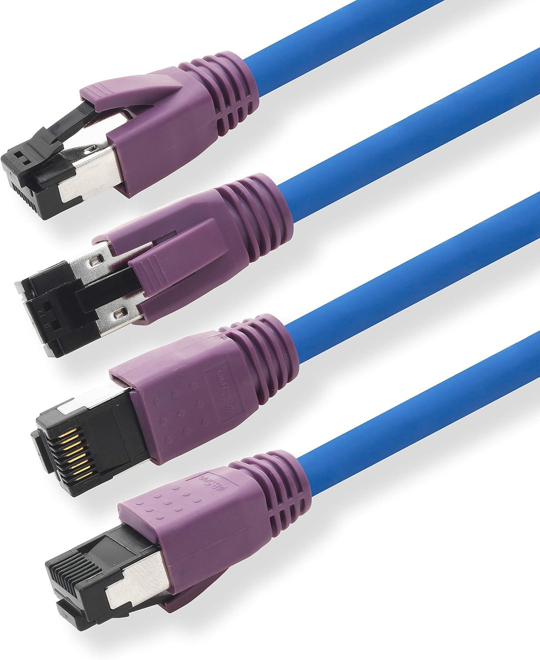 1CONN 10m Cat8 Gigabit Ethernetkabel Netzwerkkabel 40Gb s S FTP LSZH Cat 8 Datenkabel Rj45 blau - 1