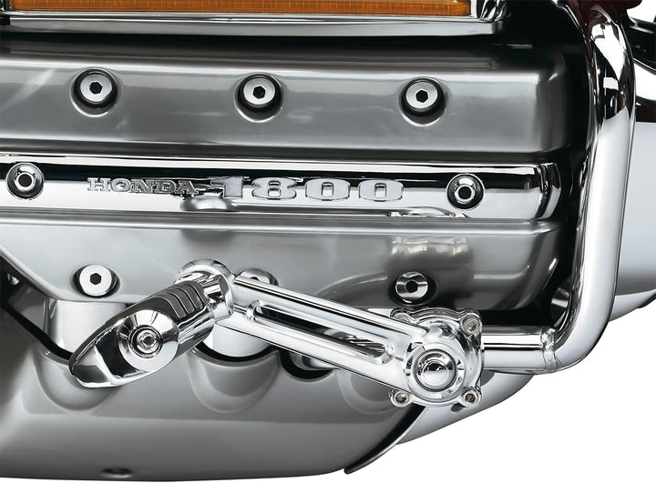 Kuryakyn 4050 Motorrad-Fusssteuerung: Ergo Cruise Mounts mit Dual ISO Pegs für 1997-2004 Honda Gold