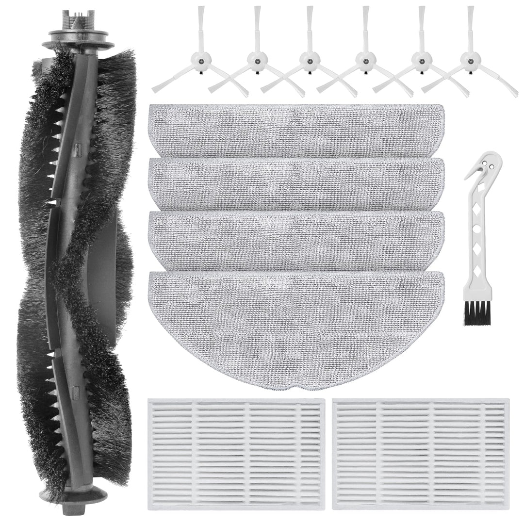 Ersatzteil-Zubehör-Set für Vyzzle D10 / Laresar L10 / ILIFE V20 / Lydsto R1D Edge/Roidmi Eve Rook S