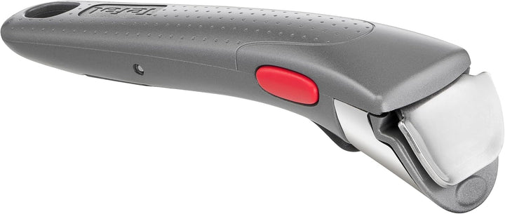 Tefal Ingenio L9863702 Abnehmbarer Griff, grau, stapelbar, 3-Punkt-Sicherheitsverriegelung, belastba