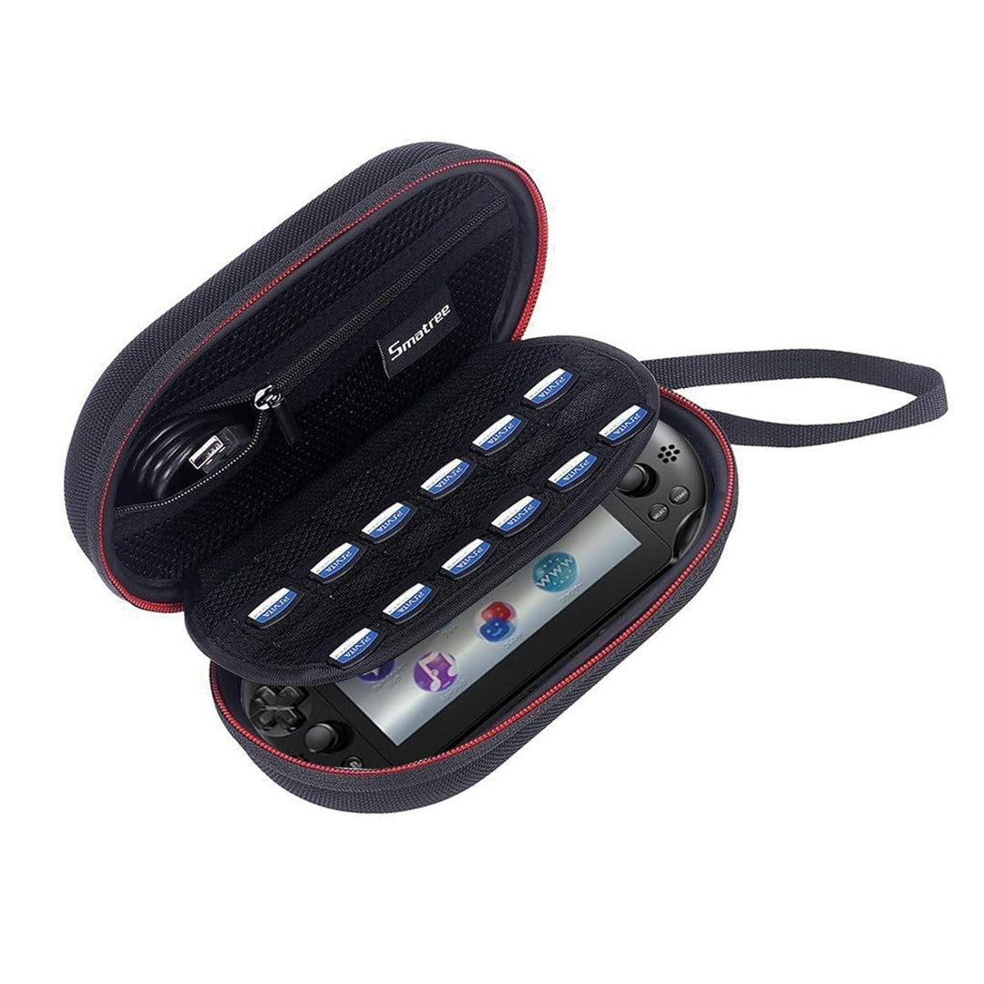 Smatree Tragetasche Kompatibel mit PS Vita 1000/ PS Vita 2000/ PSV 2000/ PSP 3000 mit Abdeckung, PS