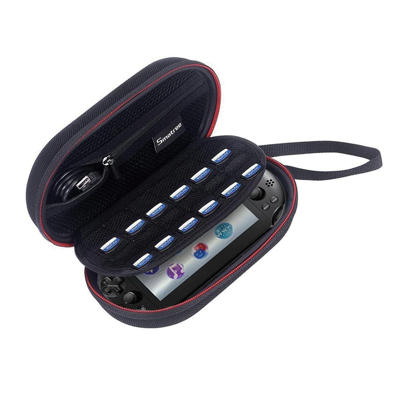 Smatree Tragetasche Kompatibel mit PS Vita 1000/ PS Vita 2000/ PSV 2000/ PSP 3000 mit Abdeckung, PS