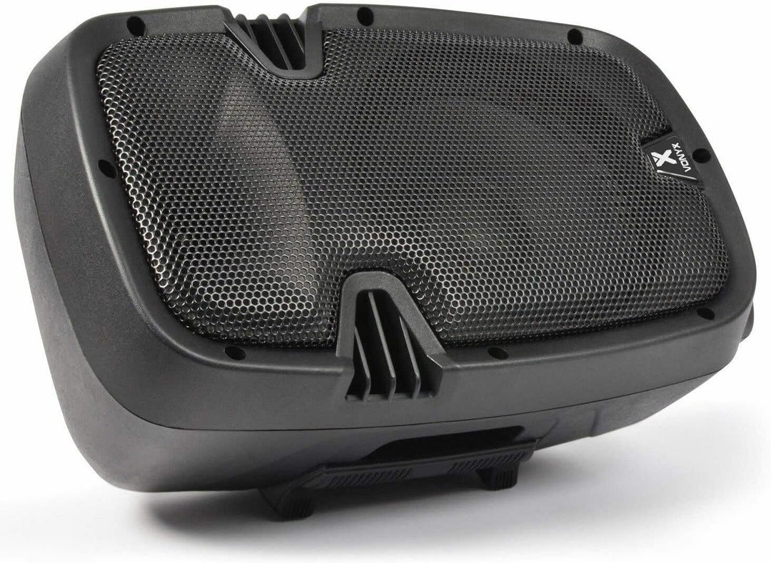 Vonyx SPJ-800A, PA Aktiv Lautsprecher, DJ Box, 200 Watt 8 Zoll High End aktiver Speaker, DMX, Cinch,