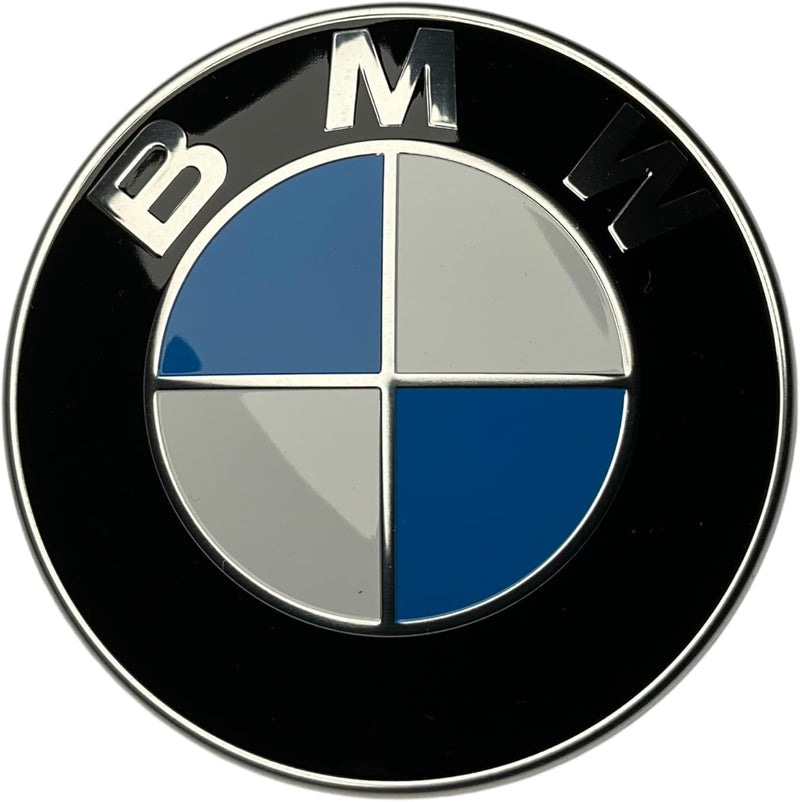 BMW Original Hood Roundel Emblem mit 2 Ösen für alle Modell und für Stamm E32/e38 7-Serie von 86 - 0