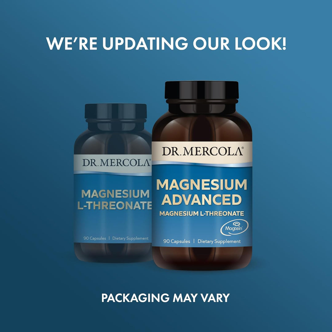 Magnesium L-Threonate (90 Capsules) - Dr. Mercola
