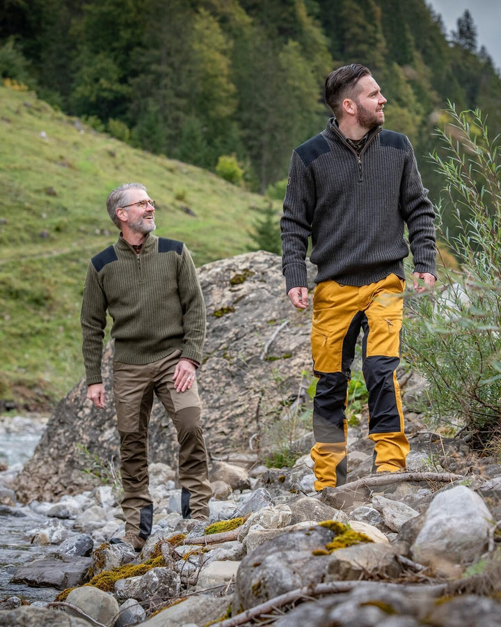 Deerhunter Rogaland Stretchhose Kontrast schwarz
