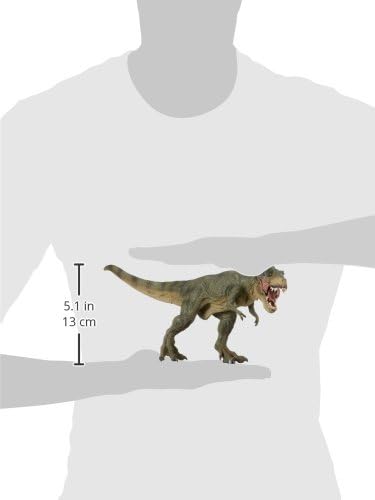 Papo 55027 - Laufender T-Rex, Spielfigur, grün T-Rex grün, T-Rex grün