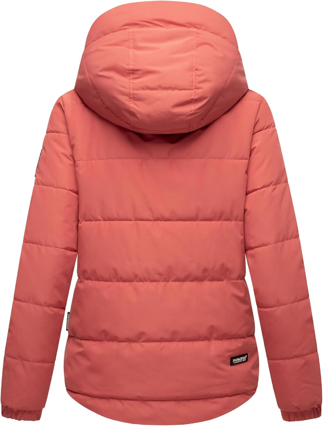 Navahoo Damen Winterjacke Steppjacke warm mit Kapuze Eisbällchen XS-XXL L Rouge, L Rouge