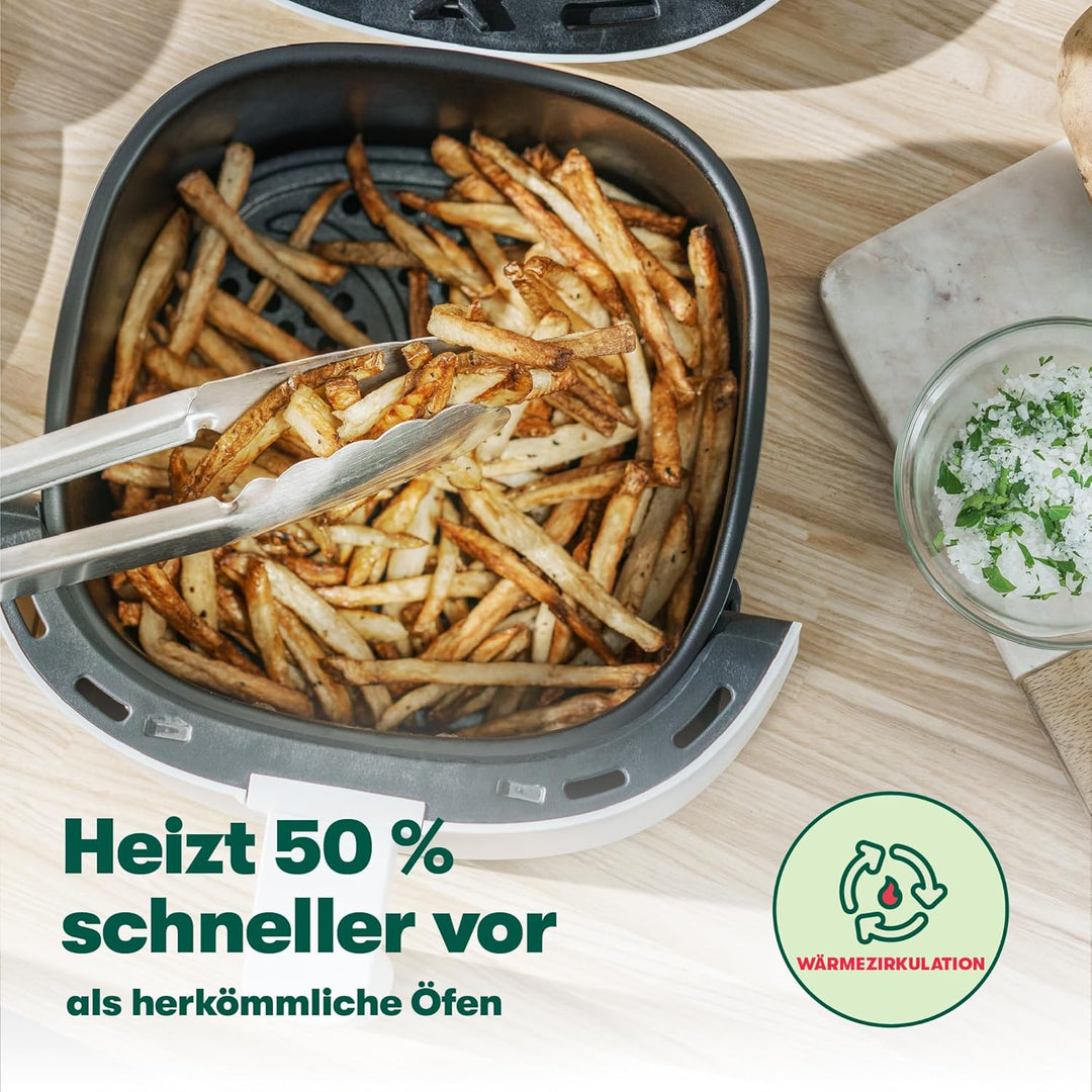 BELLA 2.9QT Manual Air Fryer Weiss, Weiß