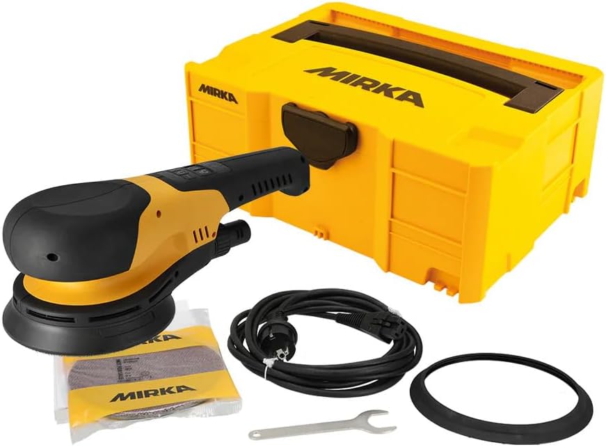 Mirka DEROS RS 600 Ø 150 mm im Koffer - leistungsstarker Rotationsschleifer für Holz und Beton - 750