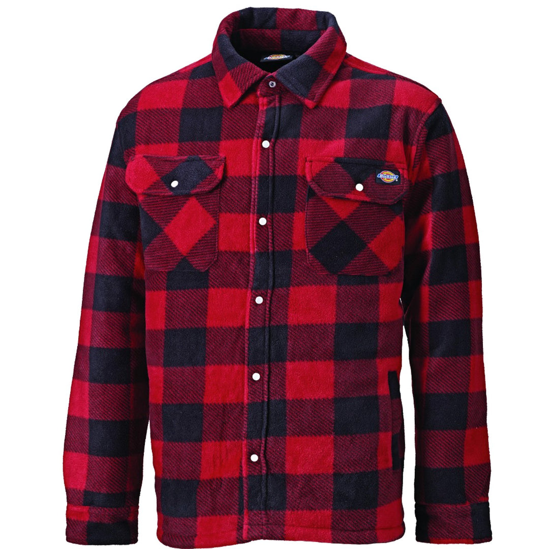Dickies Damen Oberbekleidung, Regulär, Polyester, Rot, XL Rot XL, Rot XL