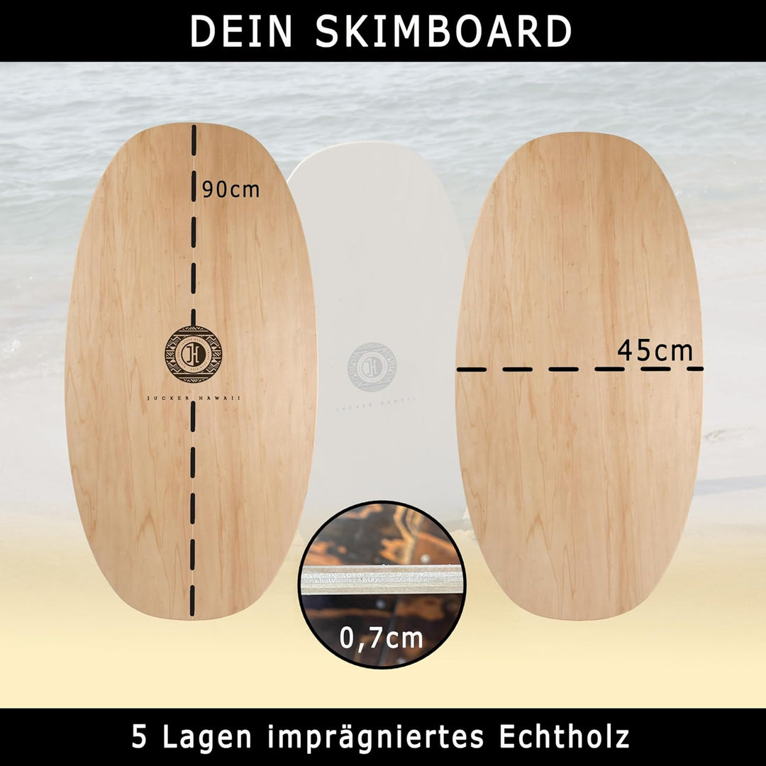 JUCKER HAWAII Skimboards PUNA, ULUA und KEIKI KEIKI PURE, KEIKI PURE