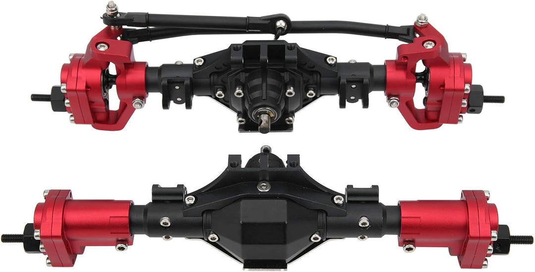 VGEBY Vorderachssatz vorne, RC-Achsachse Vorderachse mit Antriebswelle für Axial SCX10 II 90046 9004