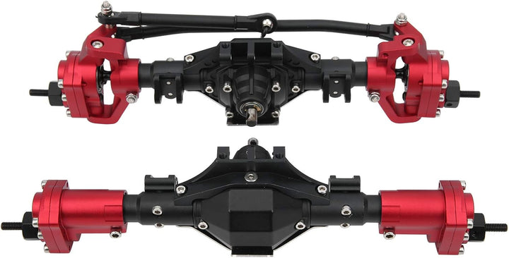 VGEBY Vorderachssatz vorne, RC-Achsachse Vorderachse mit Antriebswelle für Axial SCX10 II 90046 9004