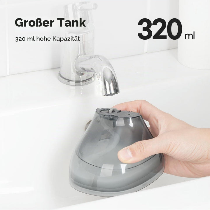 OKYUK Steamer Dampfglätter 1800W, Tragbarer Dampfglätter Konstante, Hemdenbügler, 320ml Dampfbügelei
