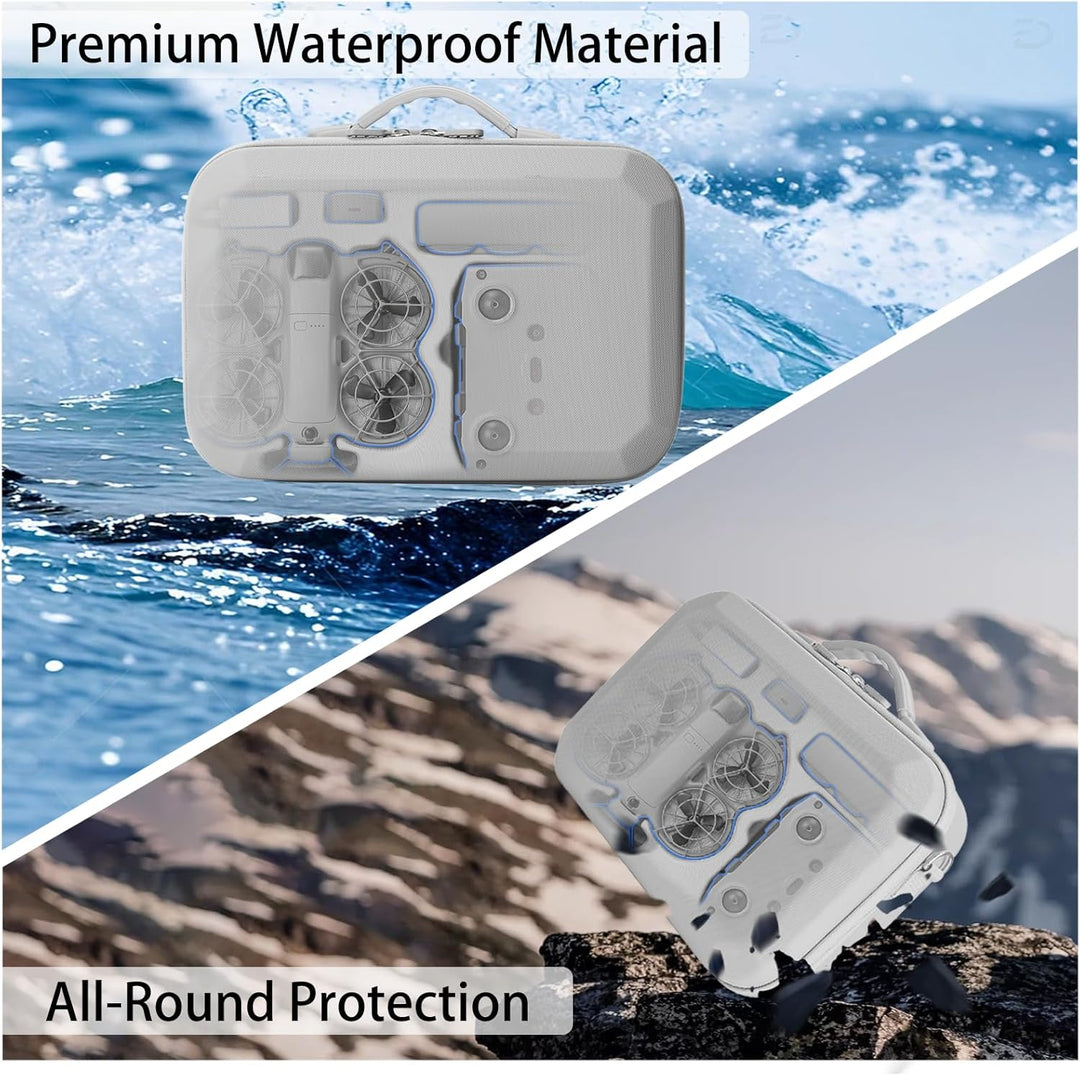Tasche für DJI Neo 2 Case, Tragetasche für DJI Neo 2 Fly More Combo Zubehör Tragbare, Kompakte Reise