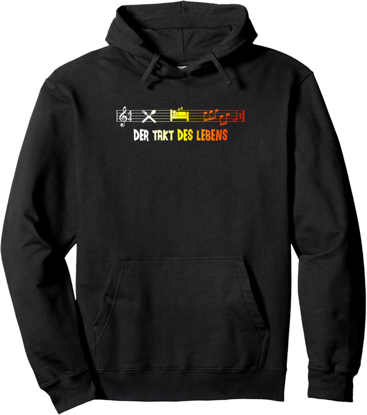 "Takt des Lebens" Eat Sleep Repeat | Musiker Geschenk Musik Pullover Hoodie