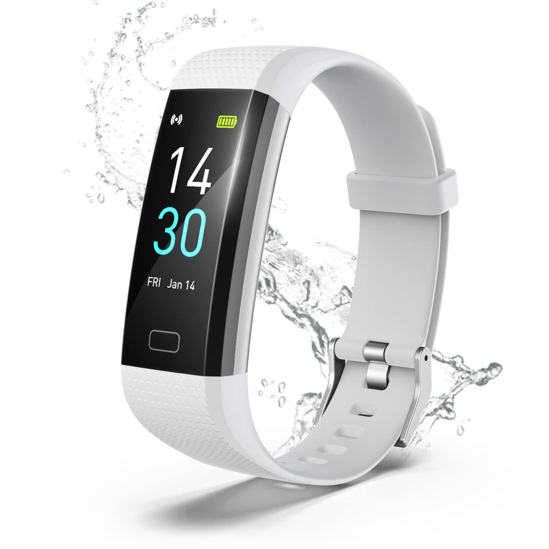 LEBEXY Fitness Armband Wasserdicht, Smartwatch Fitness Tracker Uhr, mit Schrittzähler, S1-Version (G