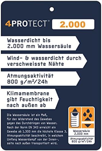 4Protect Multinorm Warnschutzjacke "Edmonton", 1 Stück, L, leuchtgelb / marineblau, 3510-L Leuchtgel