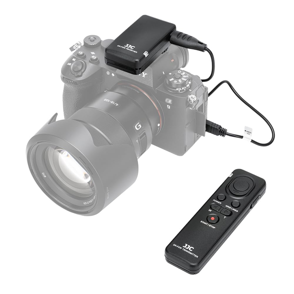JJC 2.4G 100M Wireless Empfänger und Fernbedienung Commander Kit für Sony Alpha/Cyber-Shot Kameras u