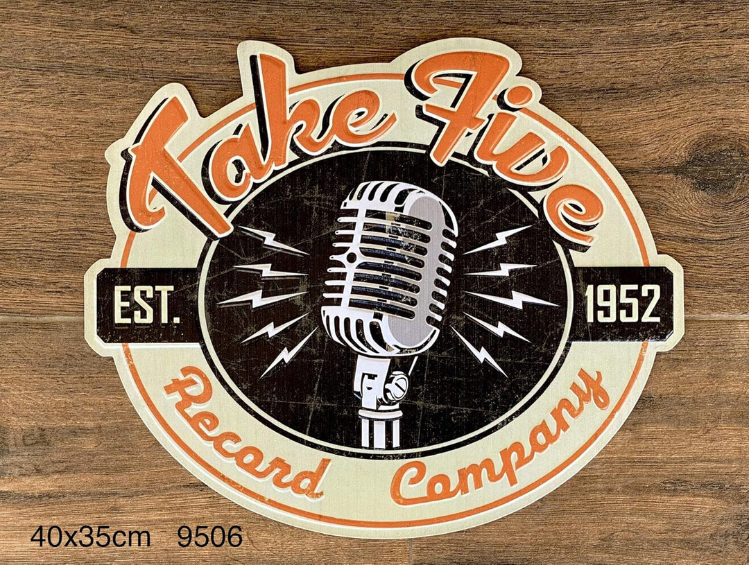 DiiliHiiri Blechschild Retro-Stil Wandschild für Pub Restaurant Bar Retro-Schild Wilkommen Las Vegas