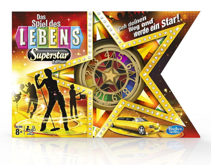 Hasbro A4623100 - Spiel des Lebens Superstar Edition