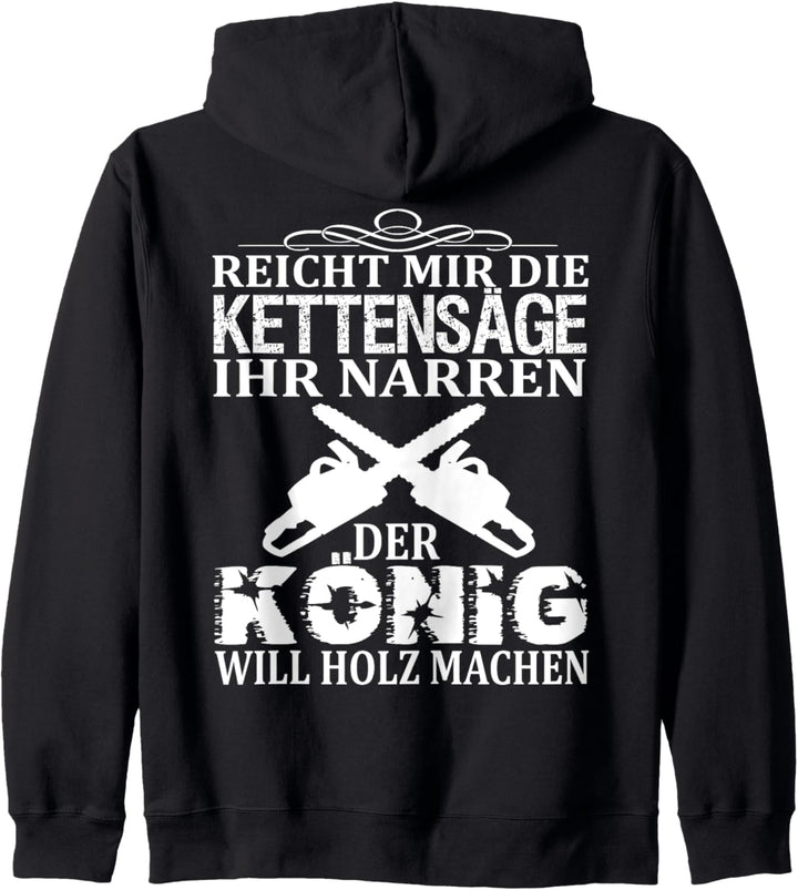 Baumpfleger Arborist Baumpflege Förster Holzfäller Spruch Kapuzenjacke