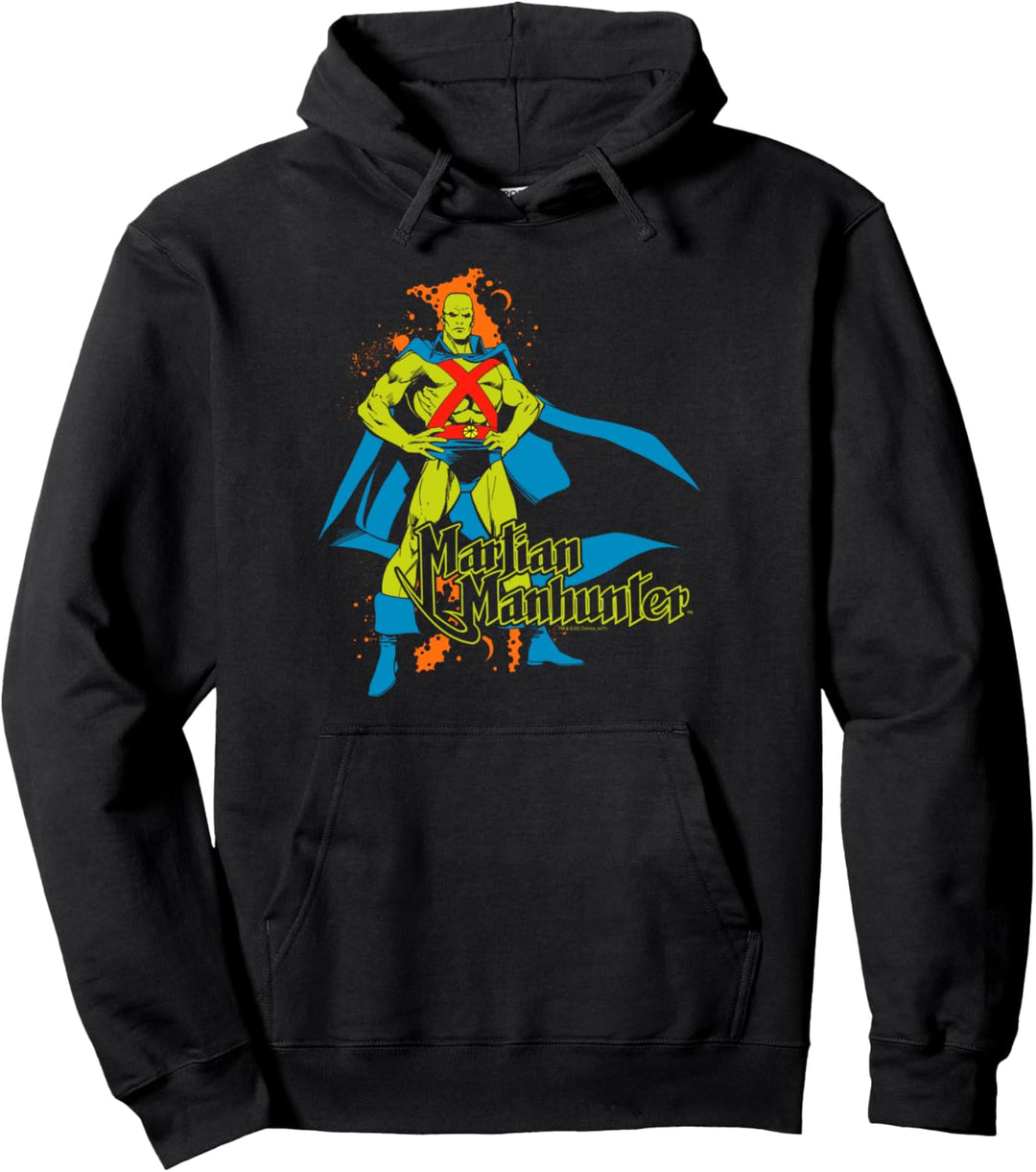 Justice League Martian Manhunter Pullover Hoodie