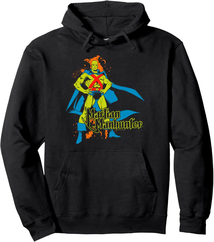 Justice League Martian Manhunter Pullover Hoodie