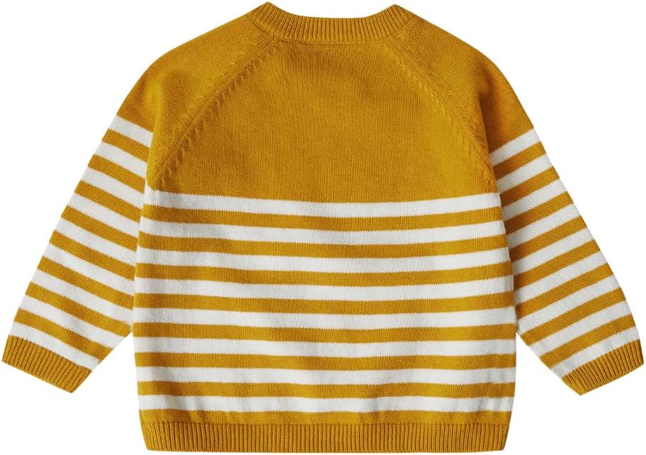 Stellou & friends Strickpullover für Jungen und Mädchen I Hochwertige Baby-Kleidung aus 100% Baumwol