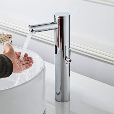 Gangang Waschbecken-Armatur mit Automatischem IR-Sensor, Sensor-Wasserhahn,Automatischer Wasserhahn,